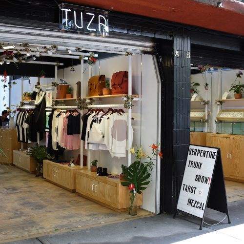 Tuza pop up store