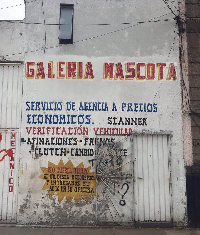 Galeria Mascota facade