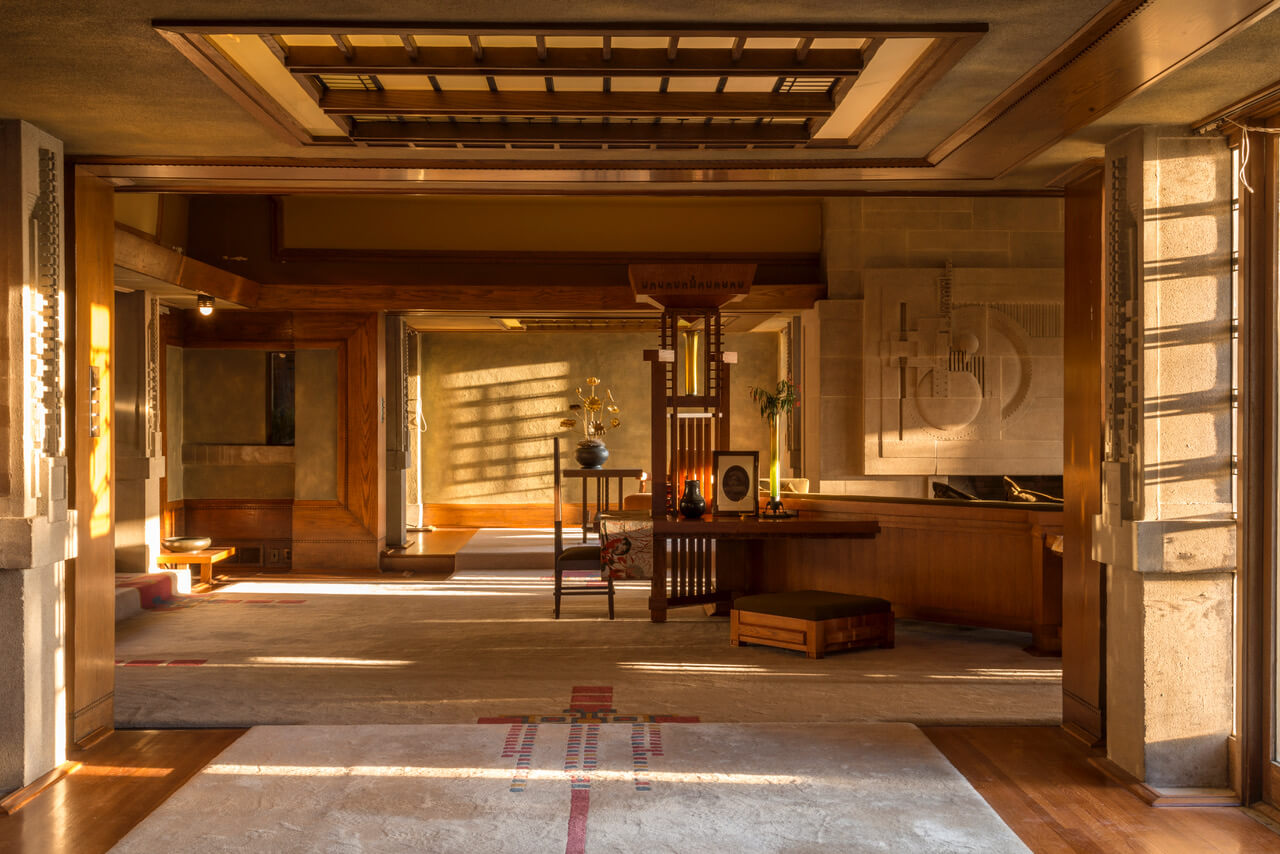 hollyhock house interior