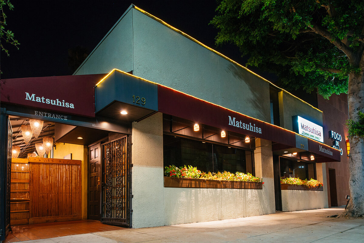 Matsuhisa beverly hills exterior